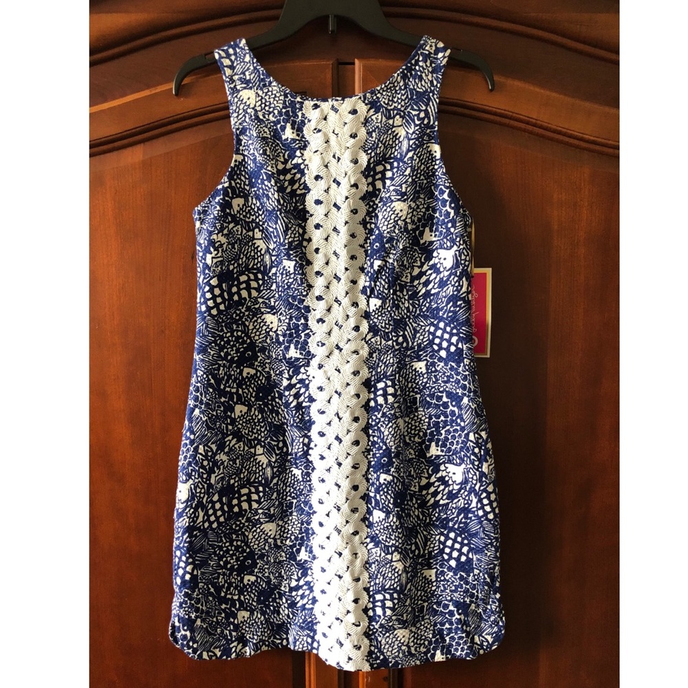 Lilly Pulitzer Upstream fish print summer dress